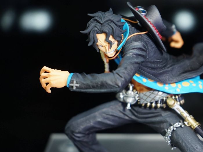 Ace ของแท้ JP แมวทอง - Zoukei Monogatari Banpresto [โมเดลวันพีช]
