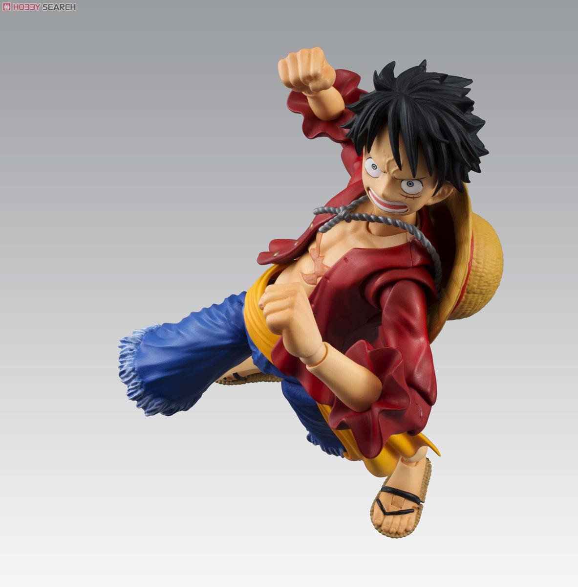 Luffy (ขยับได้) ของแท้ JP แมวทอง - Variable Action Heroes Megahouse [โมเดลวันพีช]