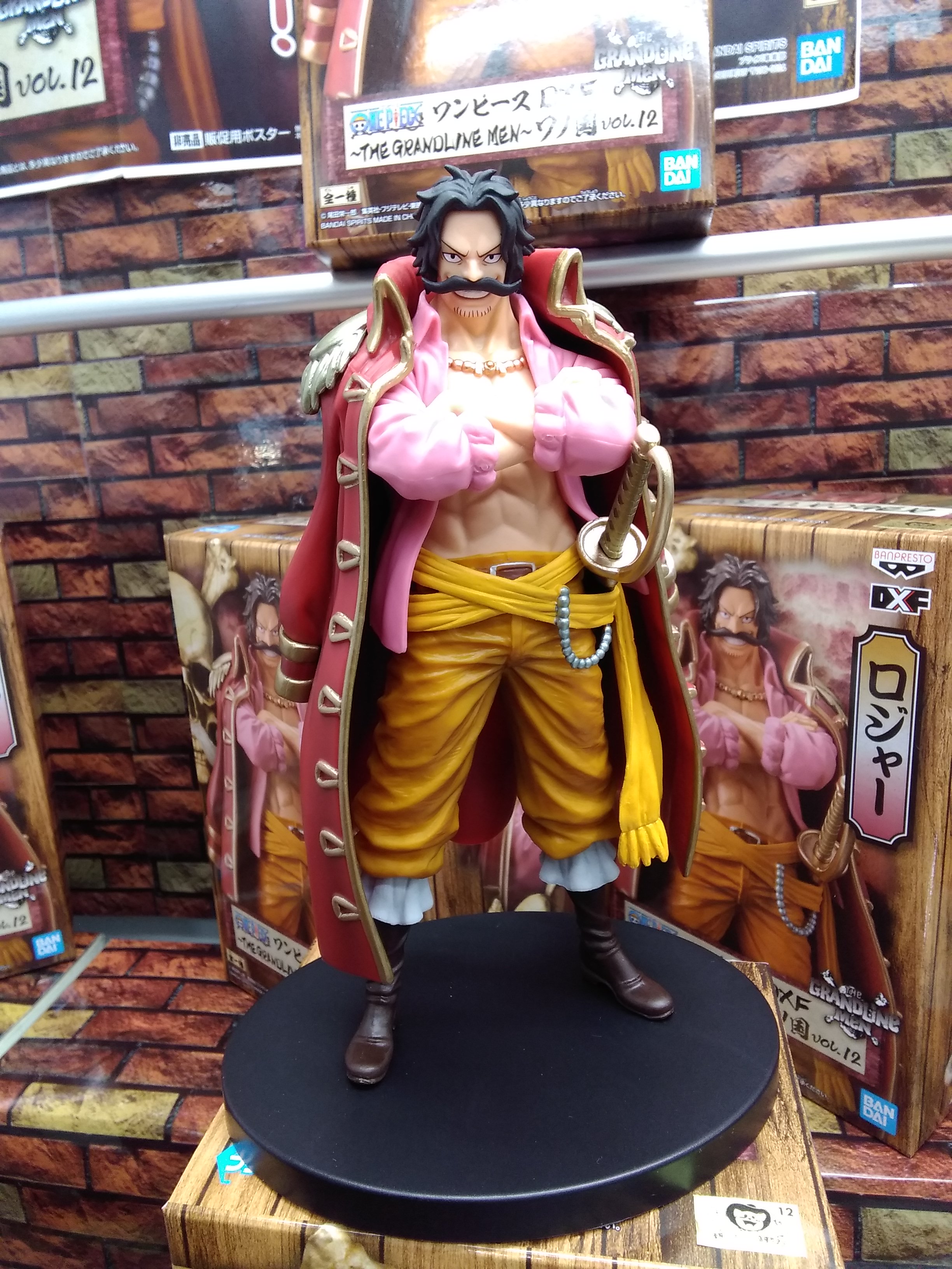 Roger Wano ของแท้ JP แมวทอง - Grandline Men Banpresto [โมเดลวันพีช]