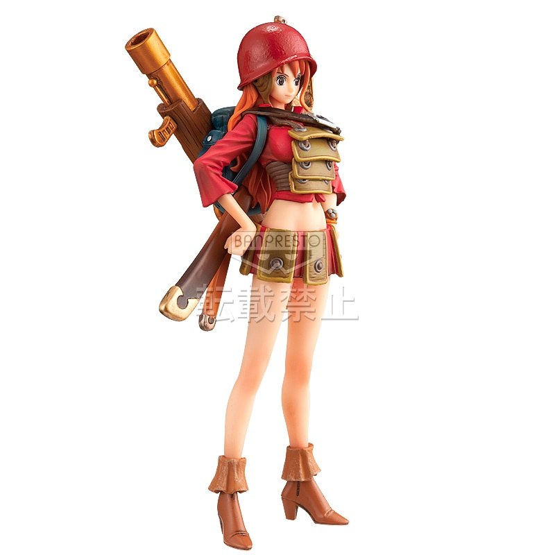 Nami Film Z ของแท้ JP แมวทอง - Grandline Lady Banpresto [โมเดลวันพีช]