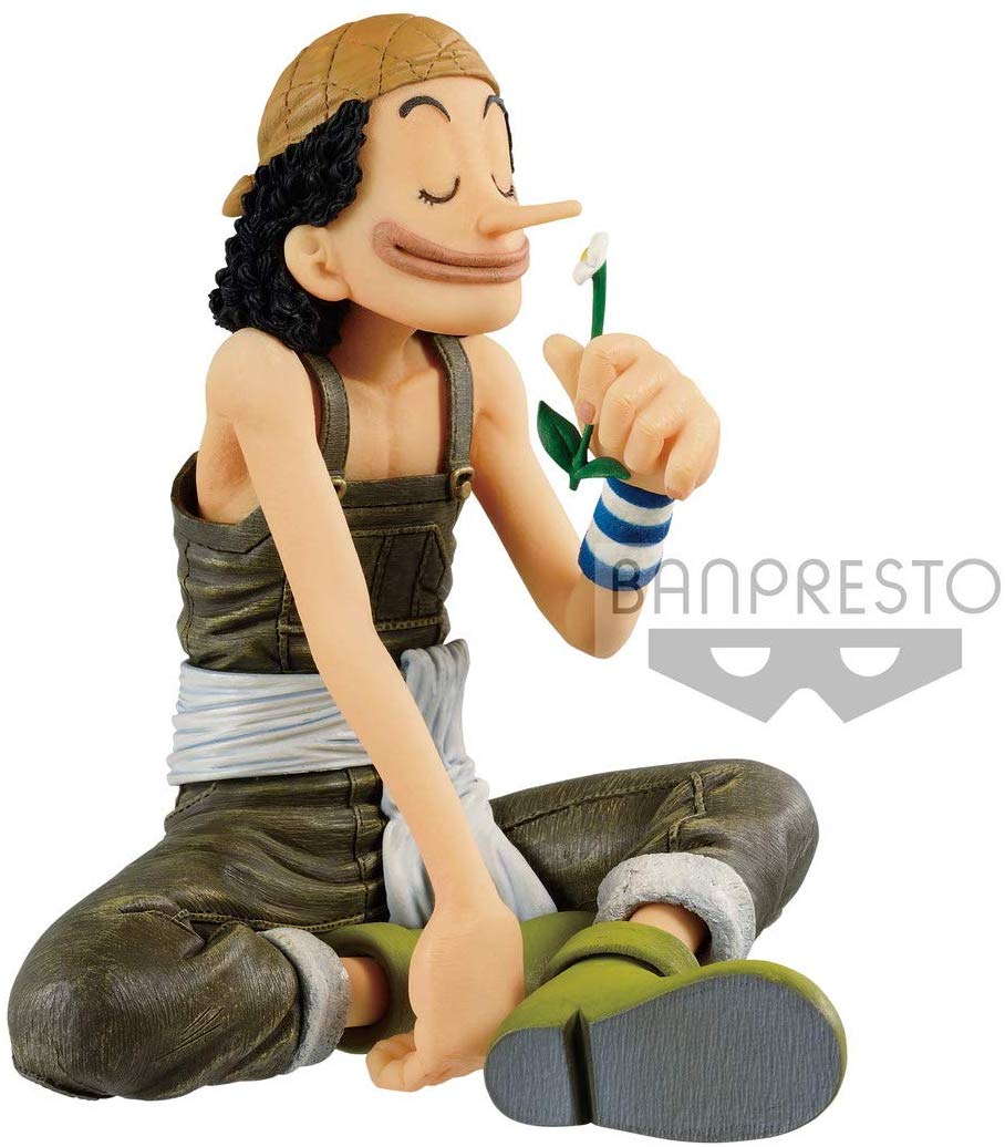 Usopp ของแท้ JP แมวทอง - Banpresto World Figure Colosseum [โมเดลวันพีช]