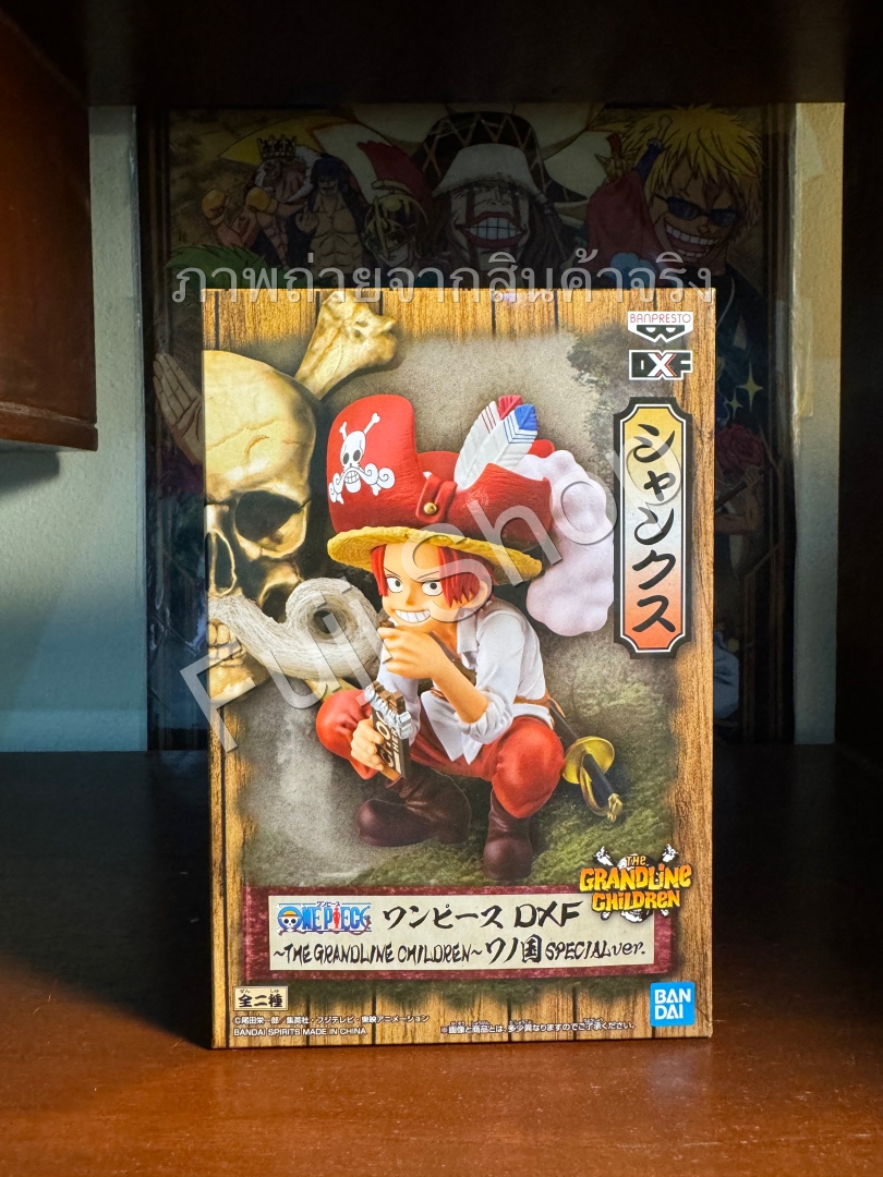 Shanks Wano Special Color ของแท้ JP แมวทอง - Grandline Children Banpresto [โมเดลวันพีช]