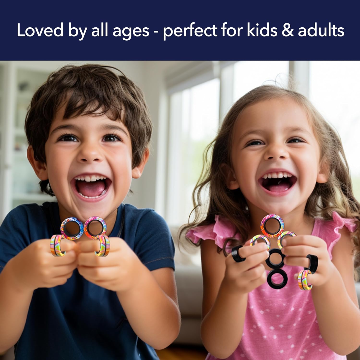 Magnetic Fidget Rings ของแท้ USA - BunMo [ สินค้าพร้อมส่ง ]