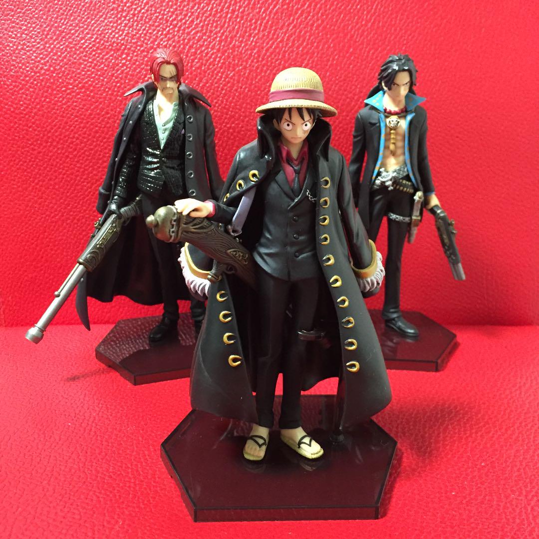 Strong World Set ของแท้ JP แมวทอง - Super Styling Bandai [โมเดลวันพีช] (3 ตัว)