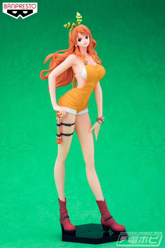 Nami Stampede ของแท้ JP แมวทอง - Glitter & Glamours Banpresto [โมเดลวันพีช]