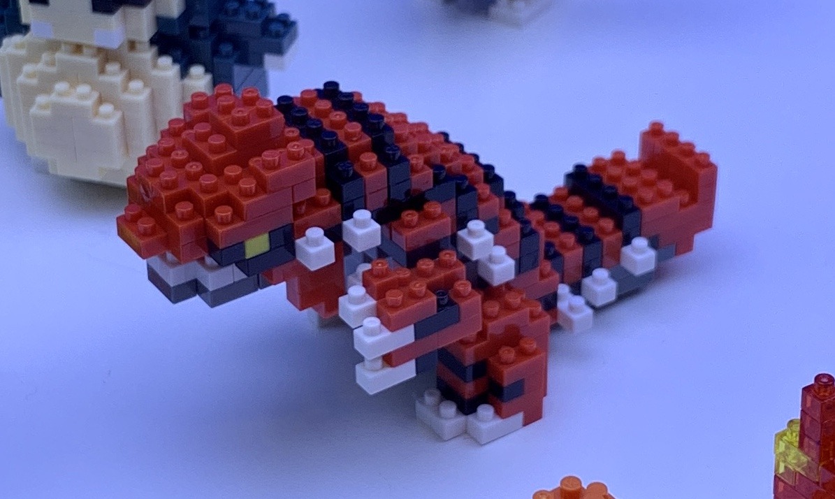 Groudon (แบบประกอบ) ของแท้ JP - Nanoblock Kawada [เลโก้โปเกมอน]