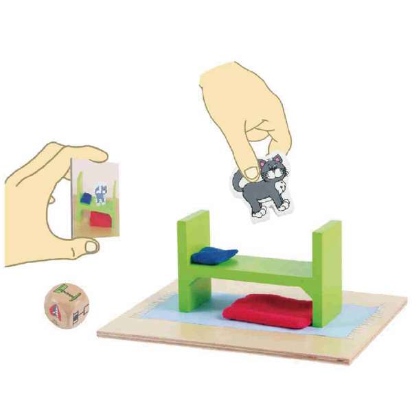 เซ็ตเกมส์ตามหา แมวน้อย ของเล่นส่งเสริมพัฒนาการ สื่อการสอนเด็กปฐมวัย