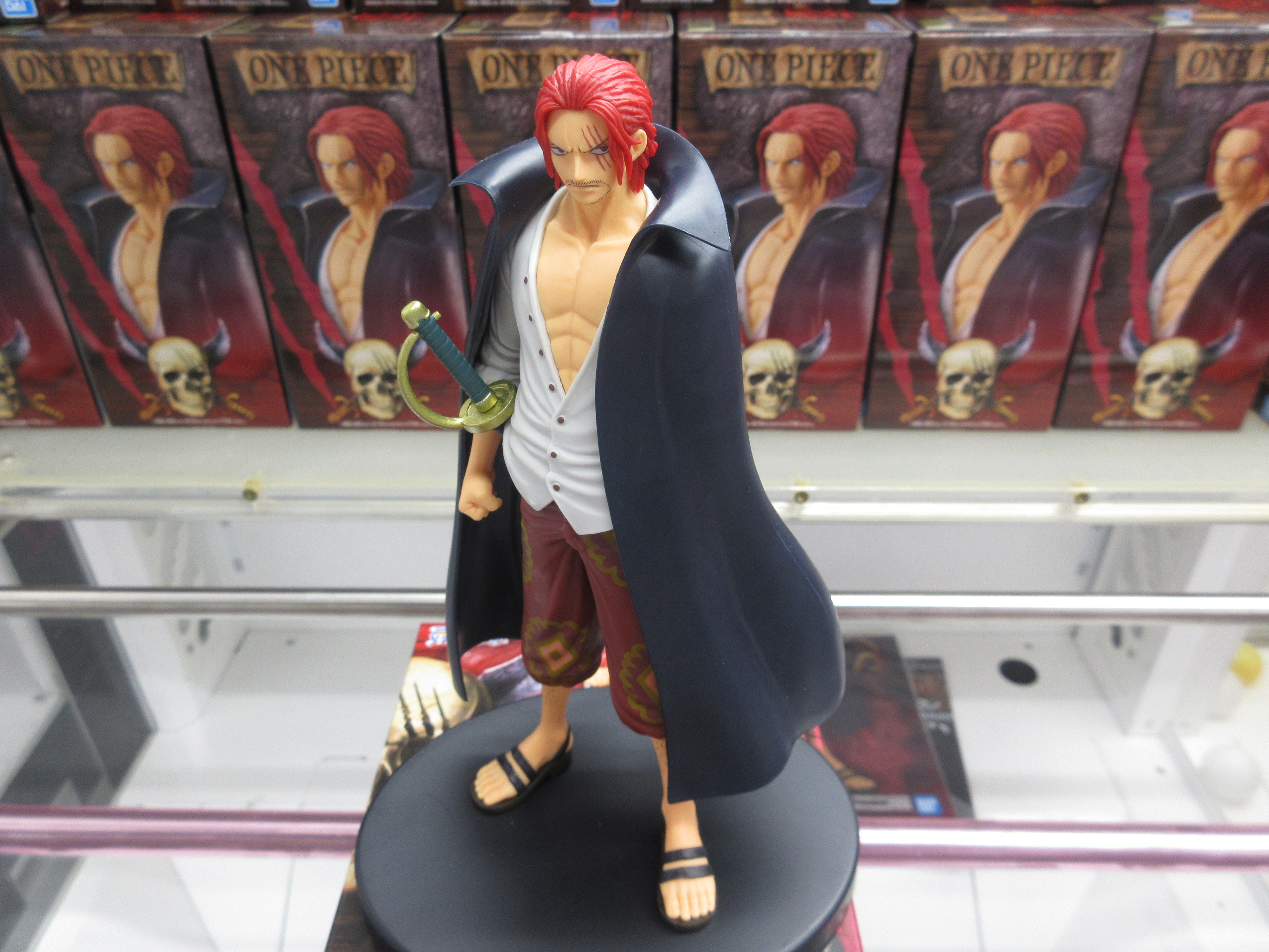 Shanks Film Red ของแท้ JP แมวทอง - Grandline Men Banpresto [โมเดลวันพีช]