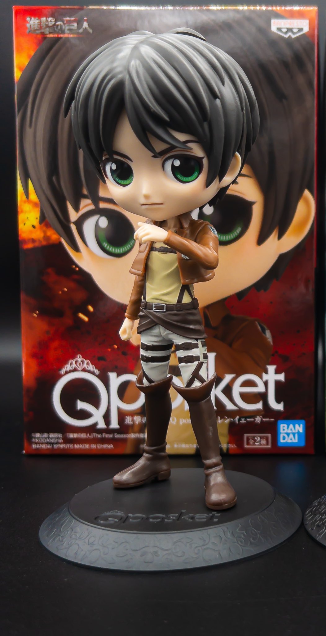 Eren ของแท้ JP - Q Posket Banpresto [โมเดล Attack on Titan]