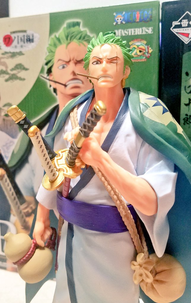 Zoro Wano ของแท้ JP แมวทอง - Ichiban Kuji Banpresto [โมเดลวันพีช]