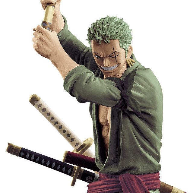 Zoro ของแท้ JP แมวทอง - Swordsmen Banpresto [โมเดลวันพีช]