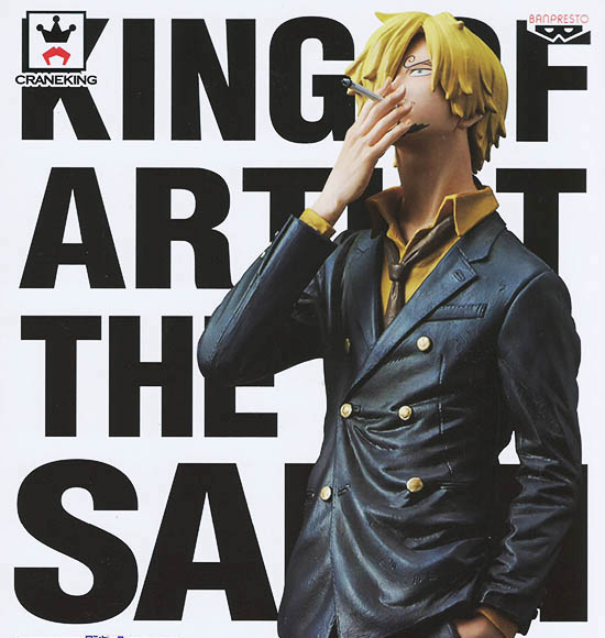 Sanji ของแท้ JP แมวทอง - King of Artist Banpresto [โมเดลวันพีช]