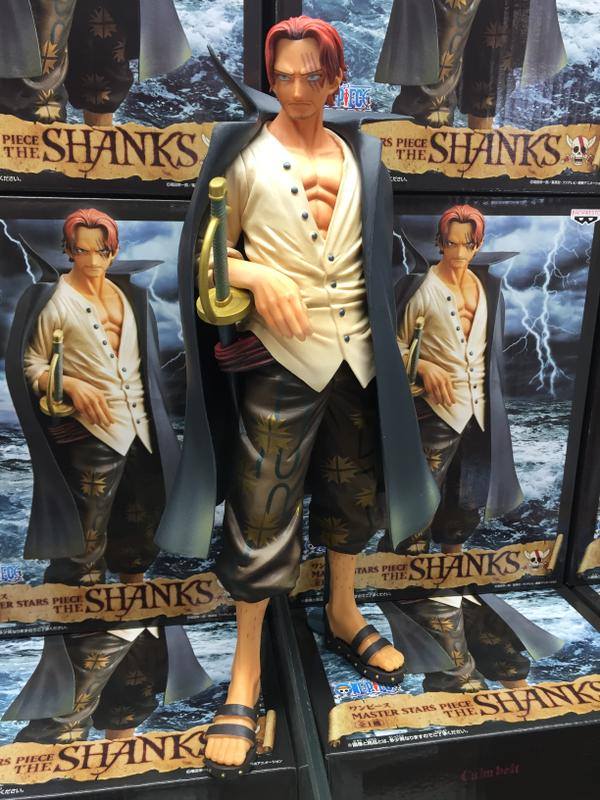 Shanks ของแท้ JP แมวทอง - Master Stars Piece Banpresto [โมเดลวันพีช]
