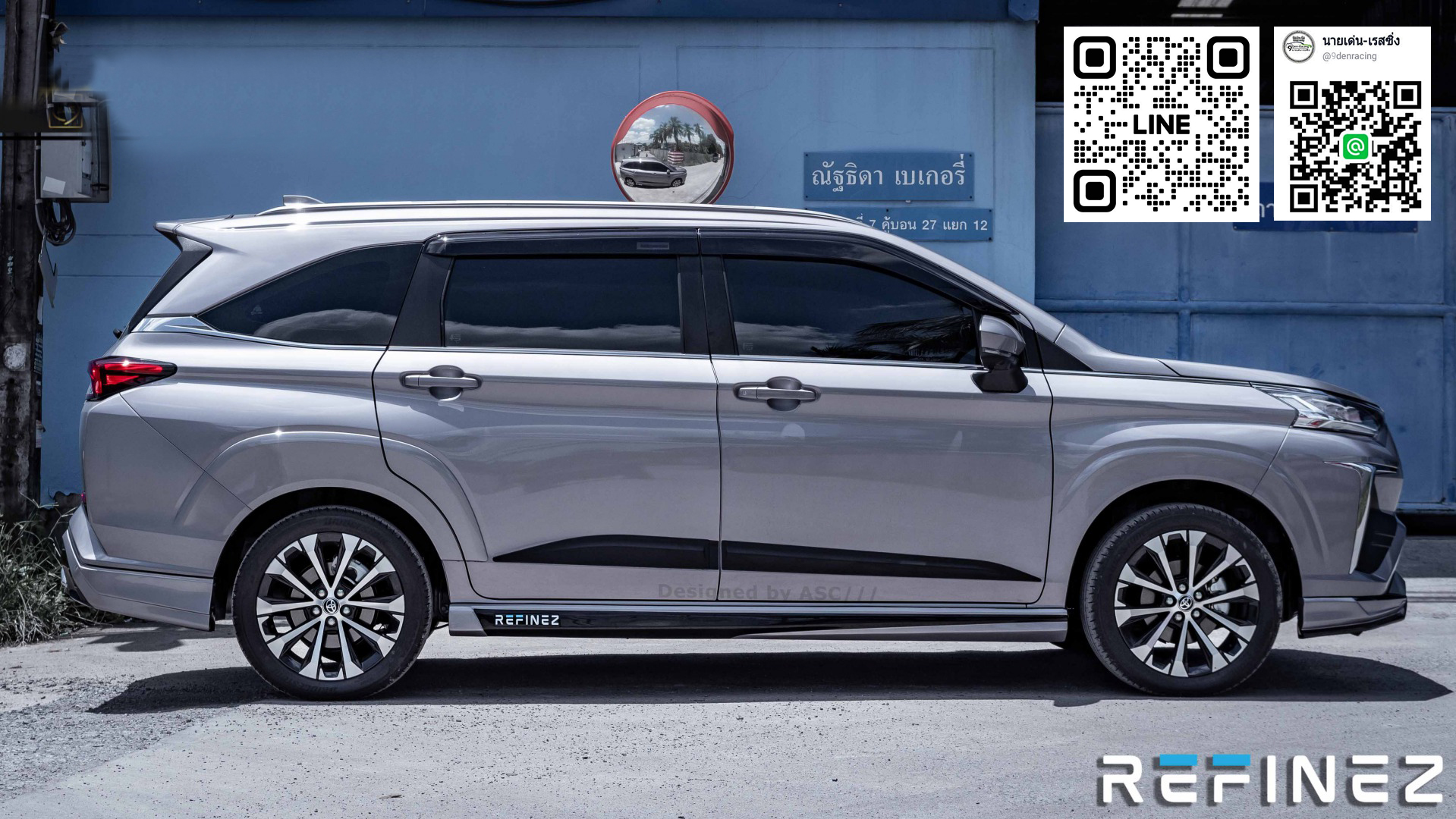 Refinez VS Toyota Allnew Veloz'2022[ใครเห็นก็ต้องเลิฟ แต่งทั้งทีก็ต้องให้จบ]