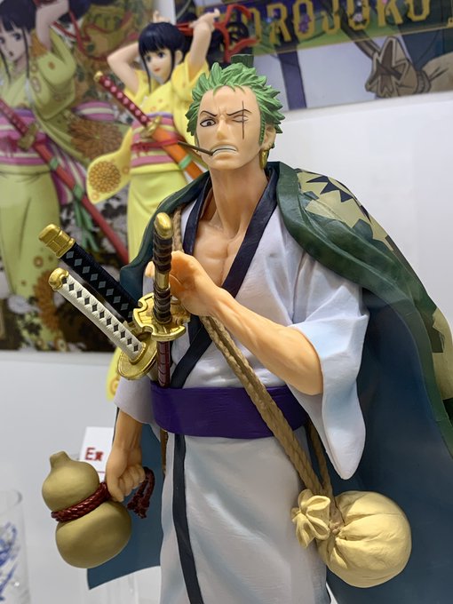 Zoro Wano ของแท้ JP แมวทอง - Ichiban Kuji Banpresto [โมเดลวันพีช]