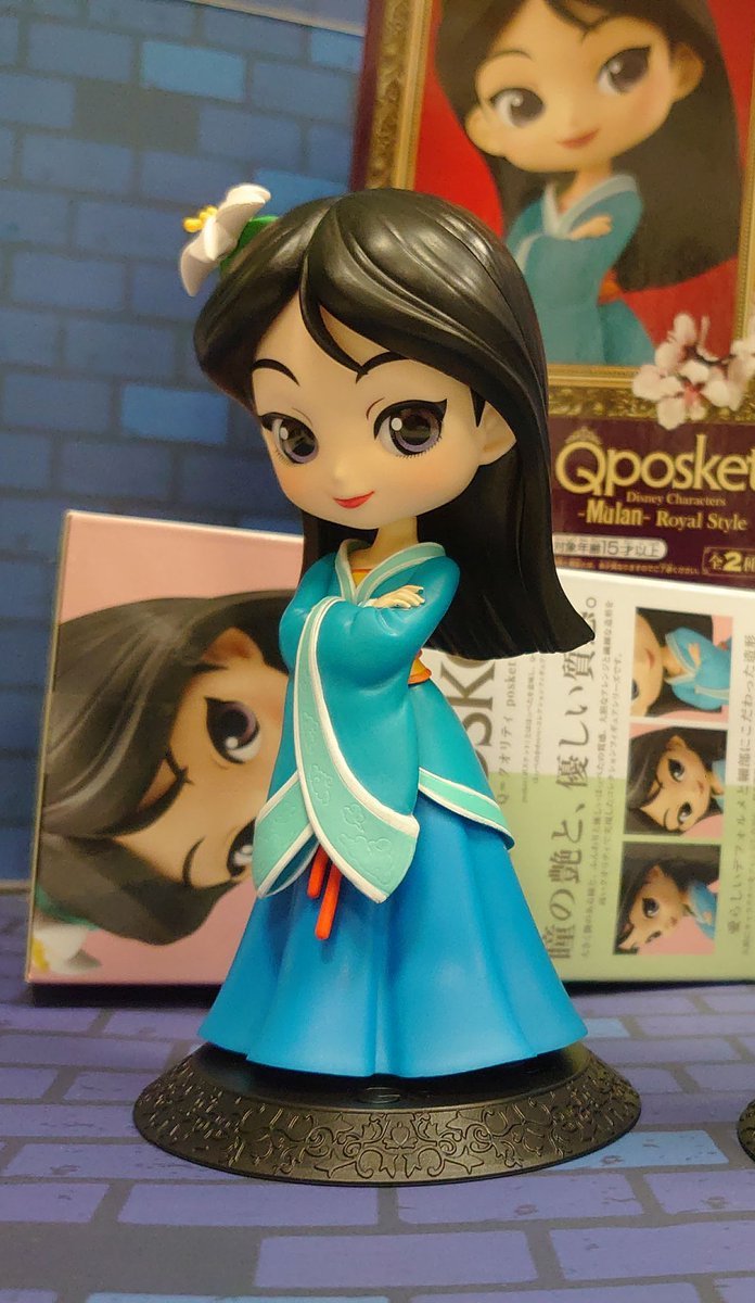 Mulan Royal Style - Normal Color ของแท้ JP - Q Posket Banpresto [โมเดล Disney]