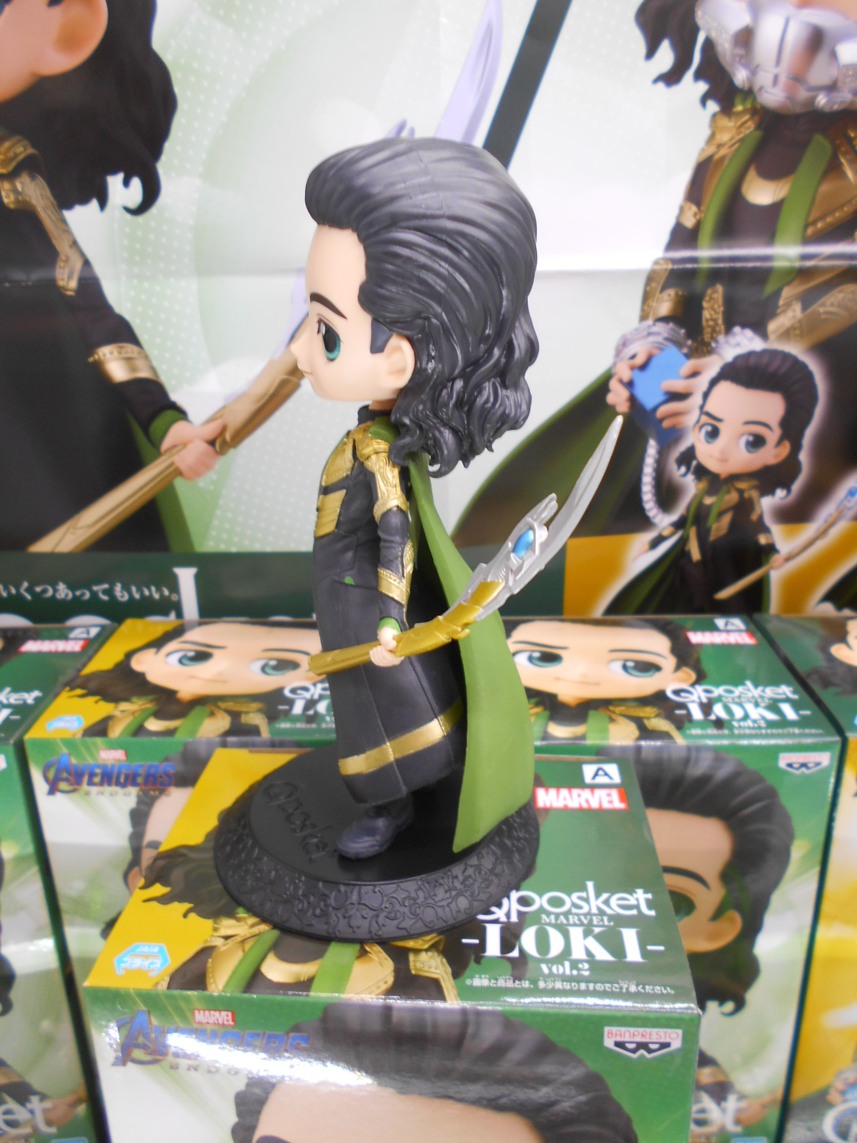 Loki - ver.A ของแท้ JP - Q Posket Banpresto [โมเดล Marvel]