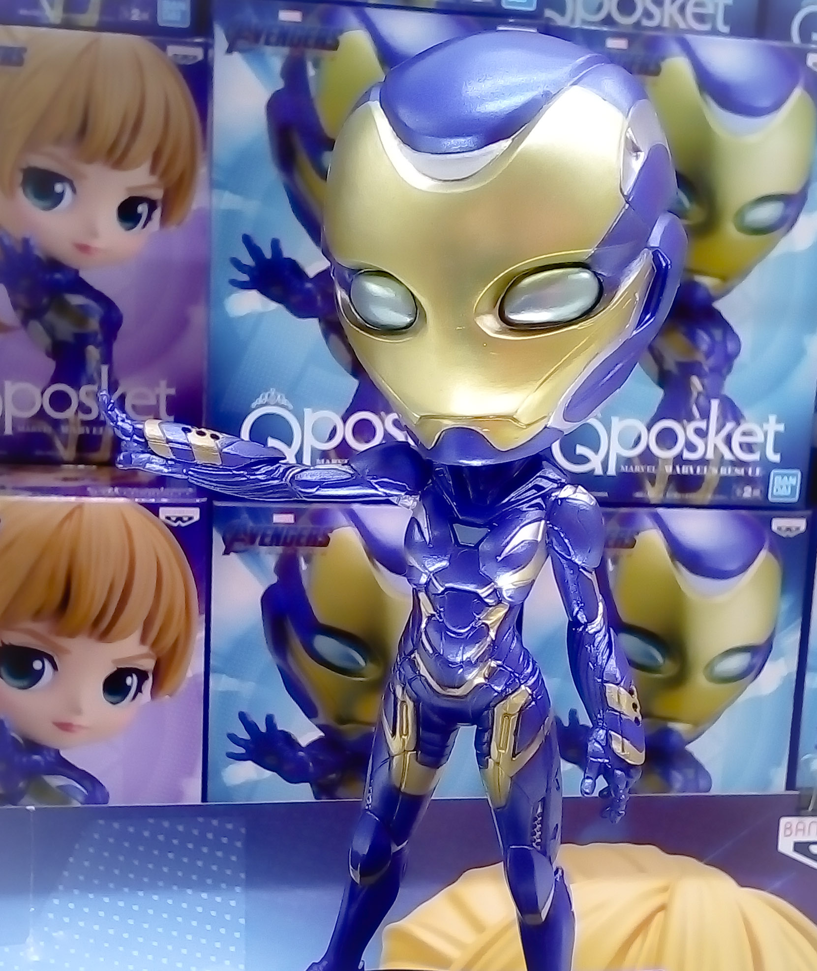 Rescue - ver.A ของแท้ JP - Q Posket Banpresto [โมเดล Marvel]
