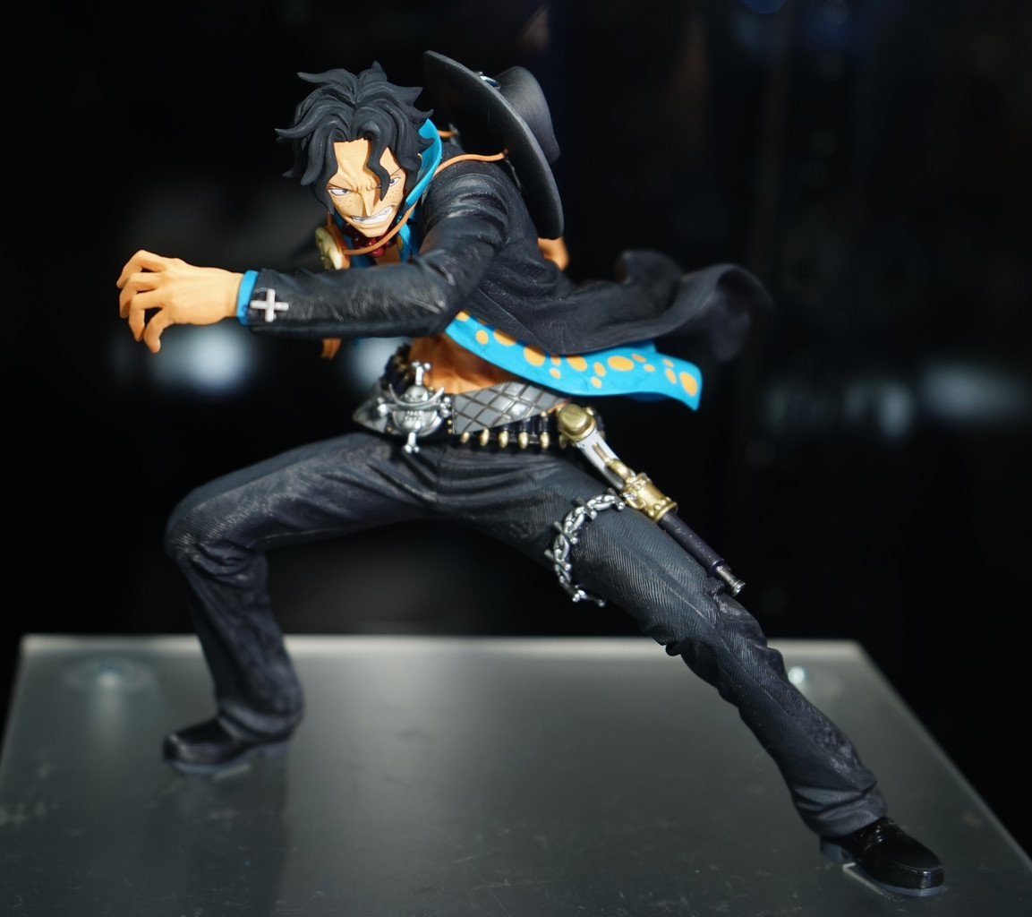 Ace ของแท้ JP แมวทอง - Zoukei Monogatari Banpresto [โมเดลวันพีช]