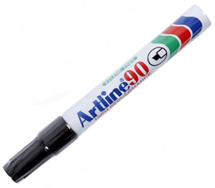 ปากกาเคมี [ARTLINE] EK-90 ดำ