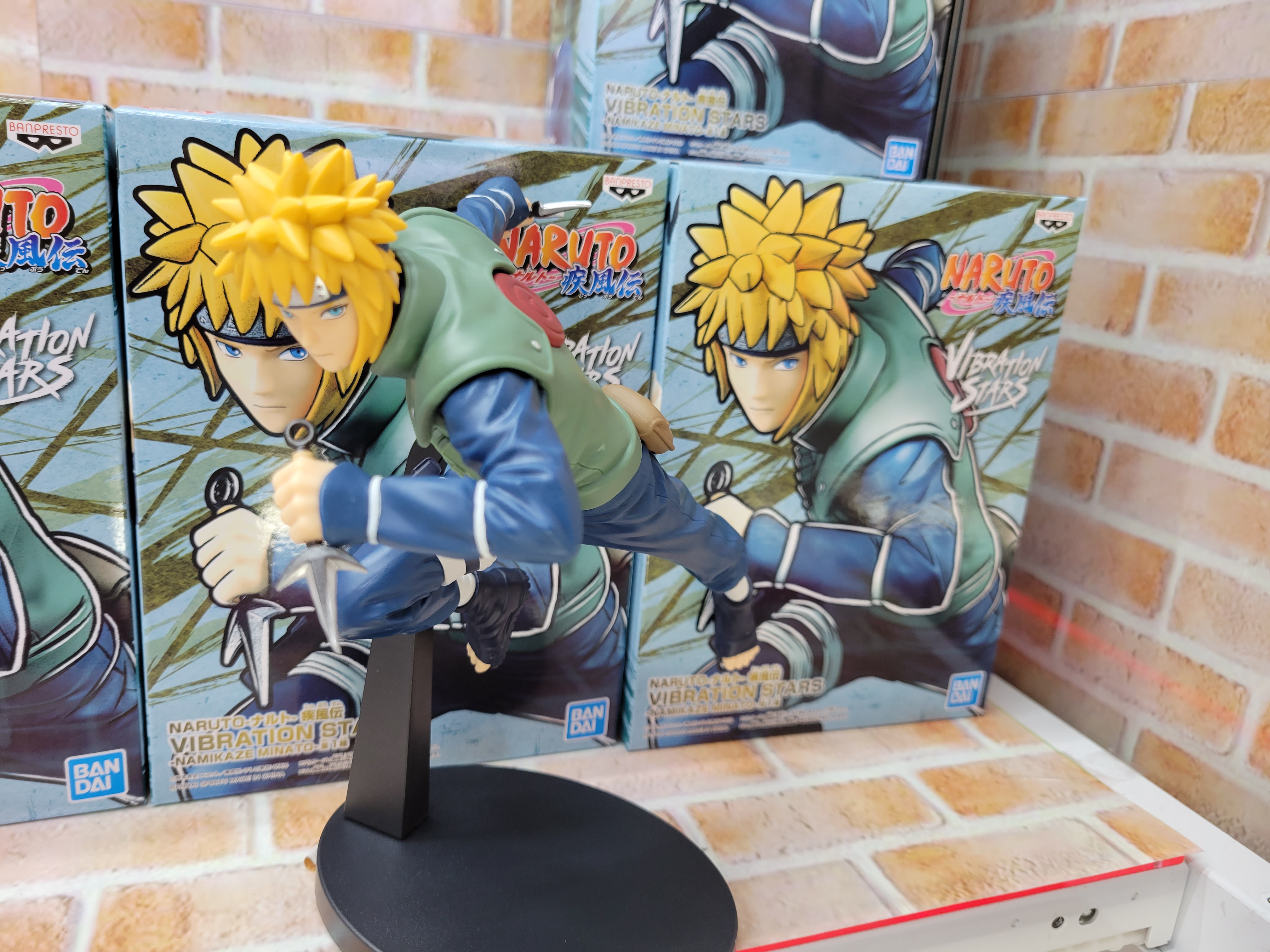Minato ของแท้ JP - Vibration Stars Banpresto [โมเดลนารูโตะ]