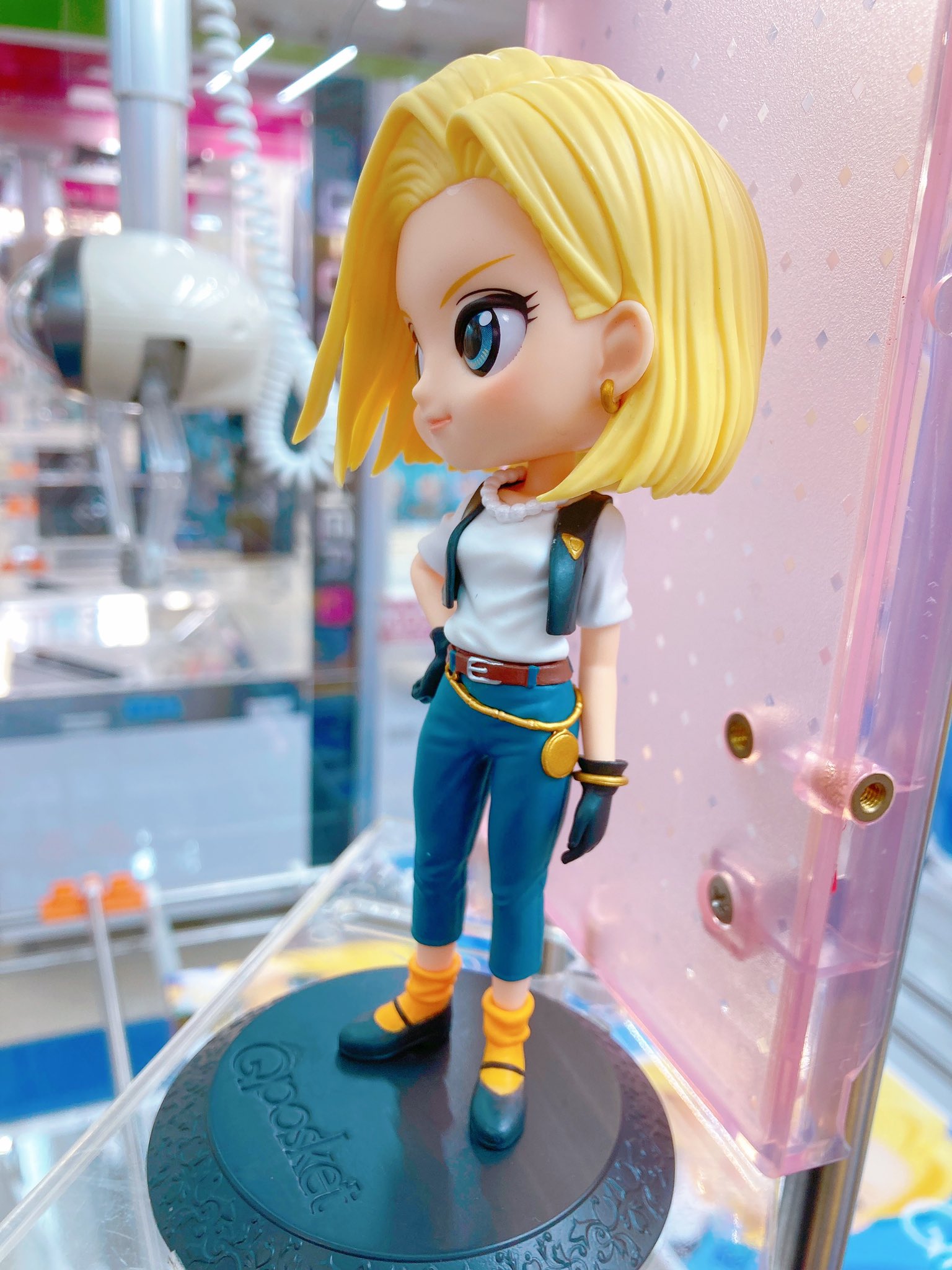 No.18 ของแท้ JP แมวทอง - Q Posket Banpresto [โมเดลดราก้อนบอล]