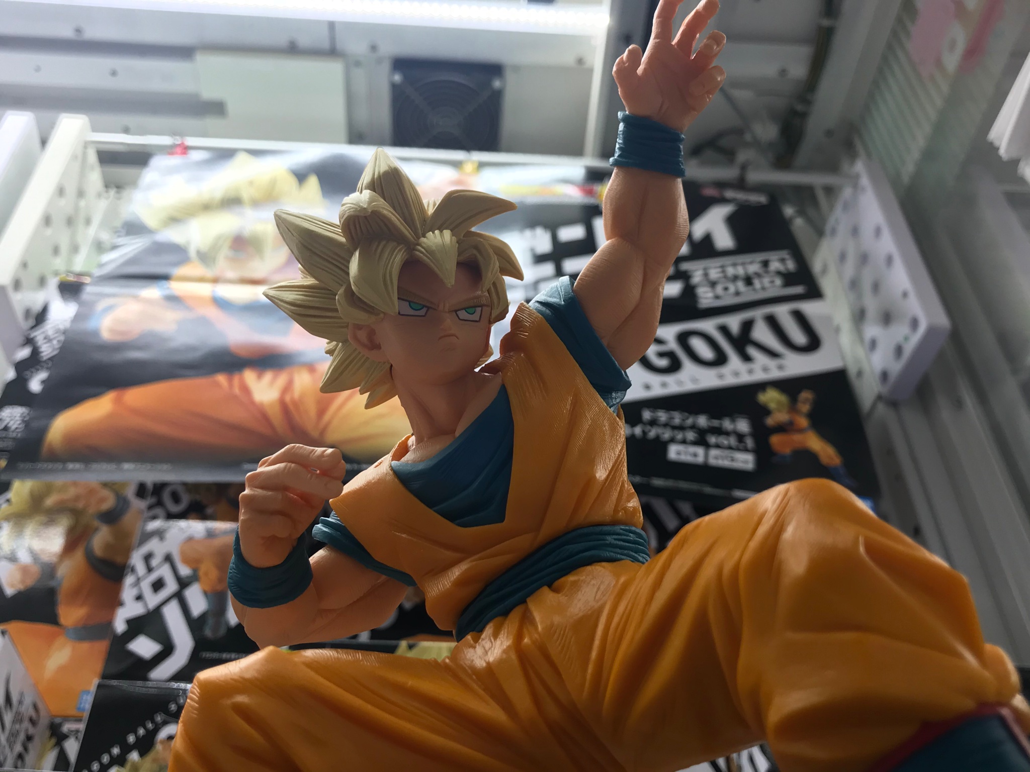 Goku Super Saiyan ของแท้ JP แมวทอง - Zenkai Solid Banpresto [โมเดลดราก้อนบอล]