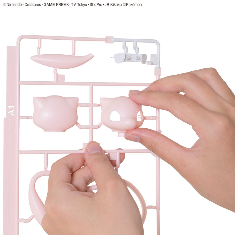 Mew (แบบประกอบ) ของแท้ JP - Pokemon Plamo Bandai [โมเดลโปเกมอน]