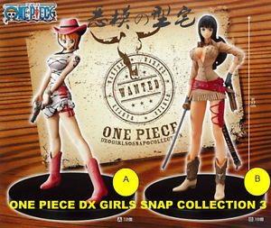 Nami & Robin ของแท้ JP แมวทอง - Girls Snap Collection Banpresto [โมเดลวันพีช] (2 ตัว)