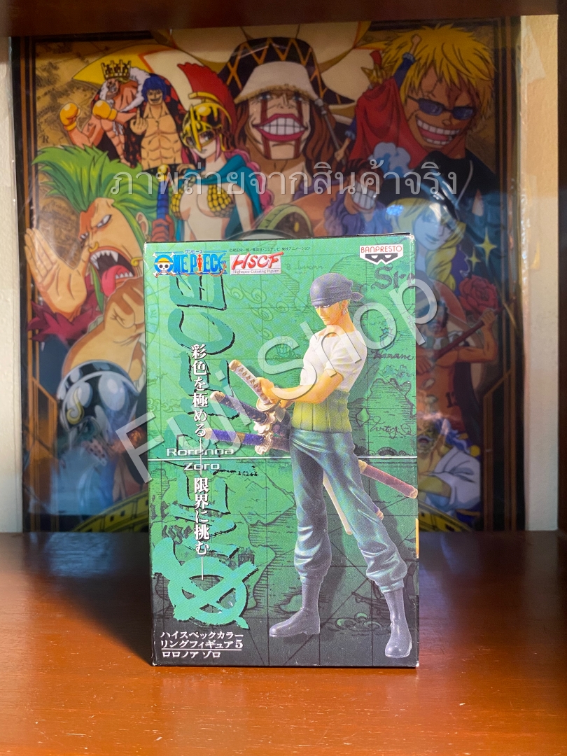 Zoro ของแท้ JP แมวทอง - HSCF Banpresto [โมเดลวันพีช]