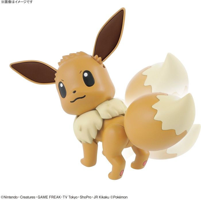 Eevee (แบบประกอบ) ของแท้ JP - Pokemon Plamo Bandai [โมเดลโปเกมอน]