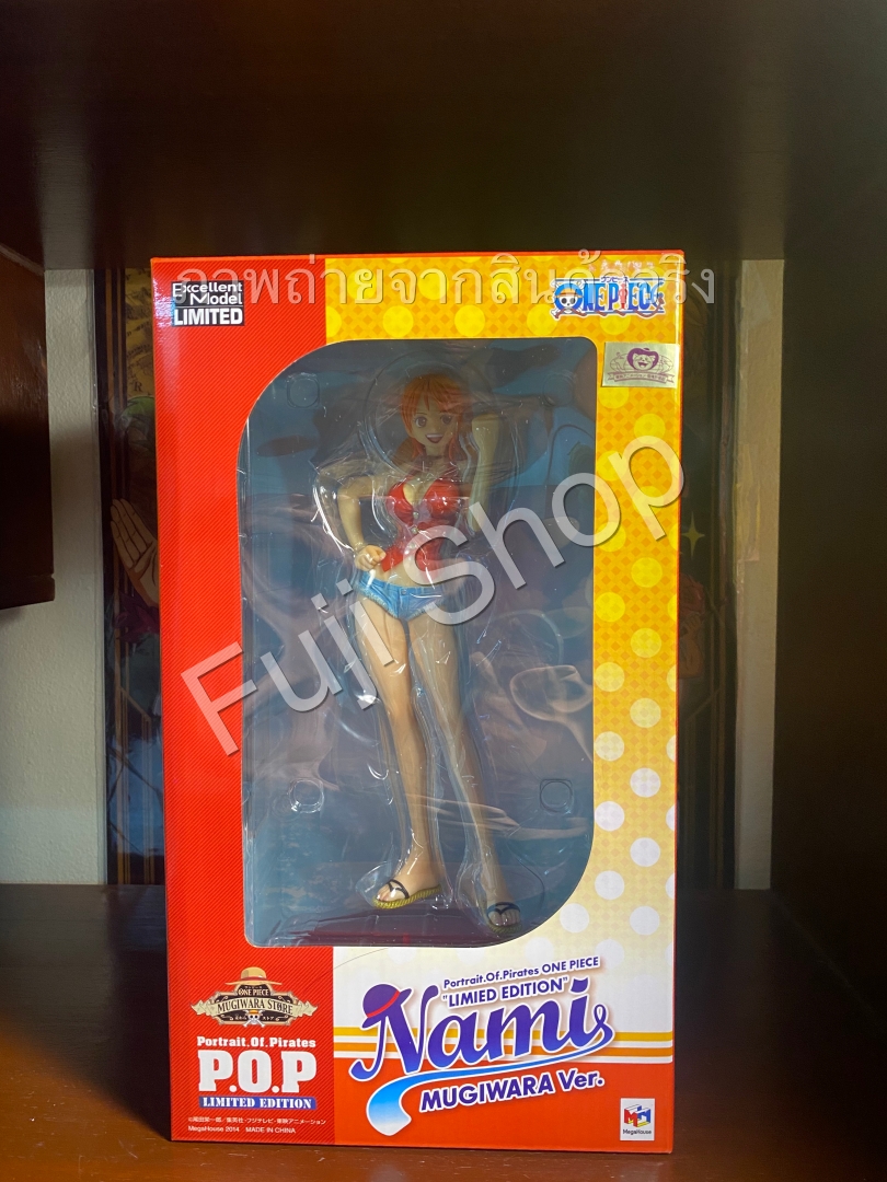 Nami Mugiwara ของแท้ JP แมวทอง - POP Limited Edition Megahouse [โมเดลวันพีช]
