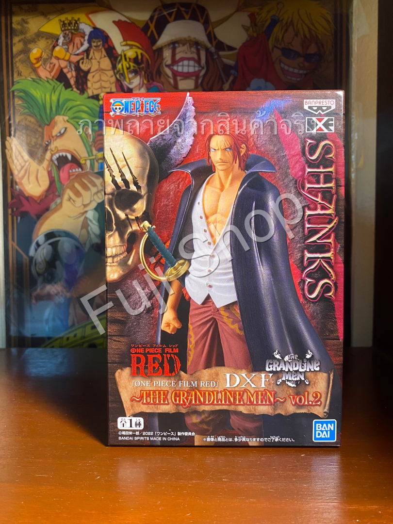 Shanks Film Red ของแท้ JP แมวทอง - Grandline Men Banpresto [โมเดลวันพีช]