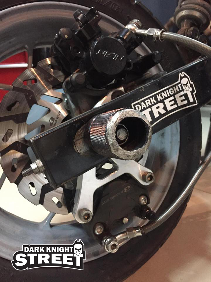Honda Grom Handbrake setup version 1