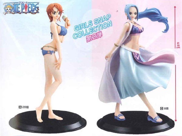 Nami ของแท้ JP แมวทอง - Girls Snap Collection Banpresto [โมเดลวันพีช]