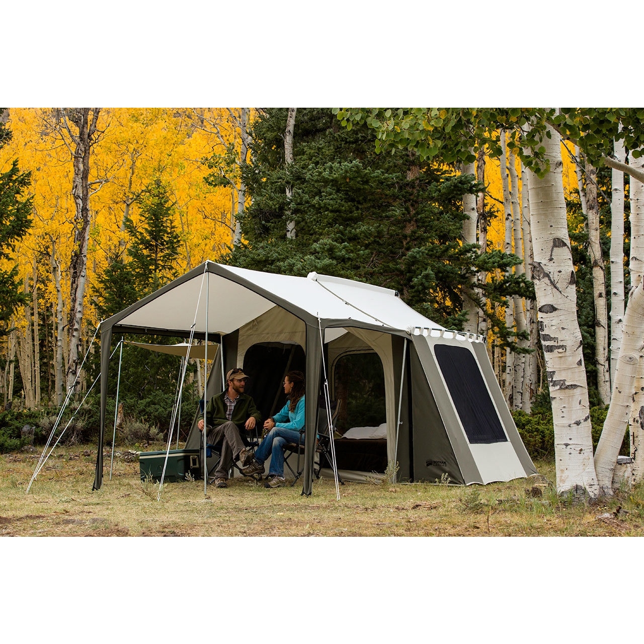 Kodiak 12 x 9 ft. Cabin Tent with Deluxe Awning