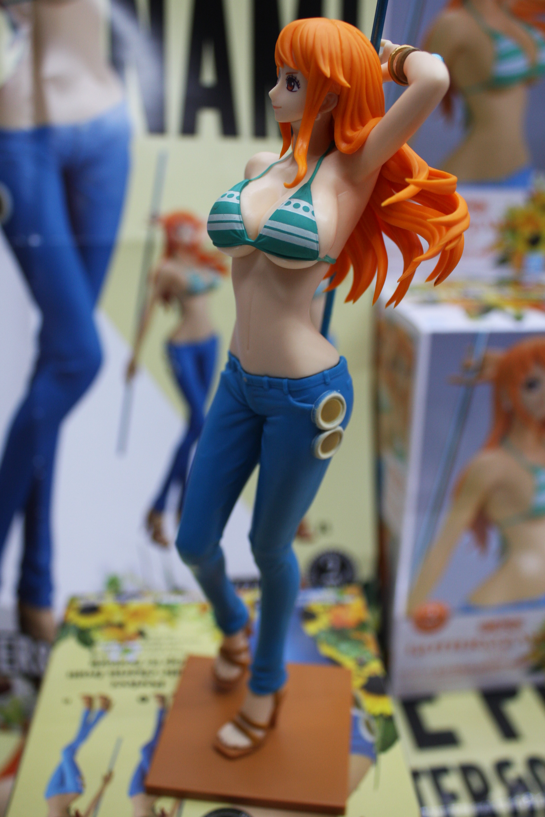 Nami ของแท้ JP แมวทอง - Glitter & Glamours Banpresto [โมเดลวันพีช]
