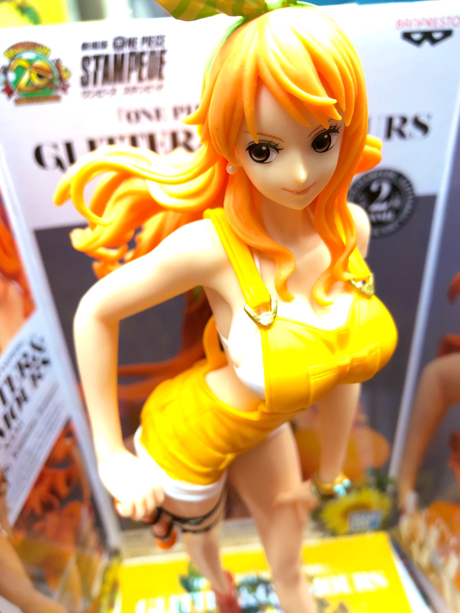 Nami Stampede ของแท้ JP แมวทอง - Glitter & Glamours Banpresto [โมเดลวันพีช]