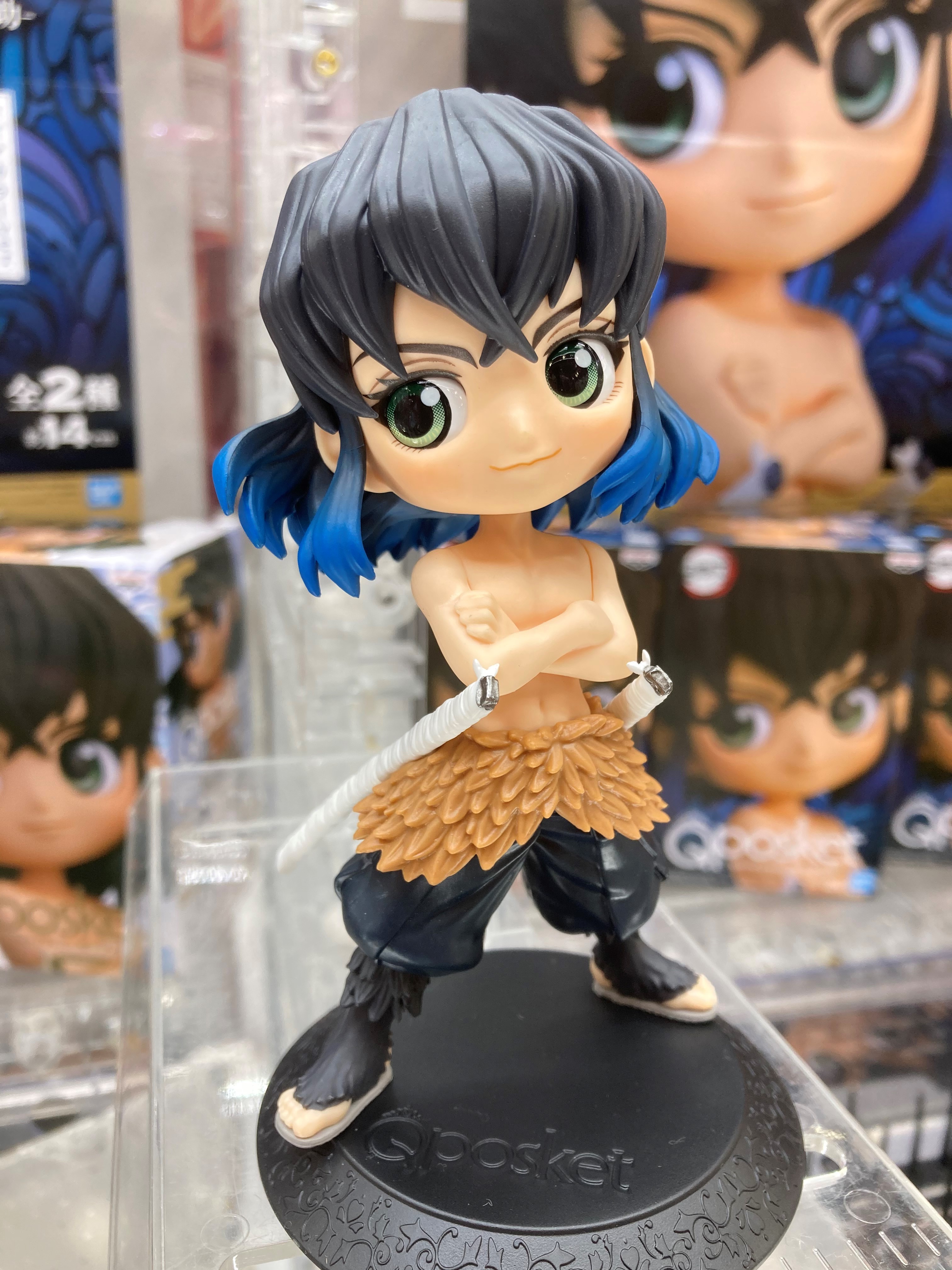 Inosuke ของแท้ JP - Q Posket Banpresto [โมเดล Demon Slayer]
