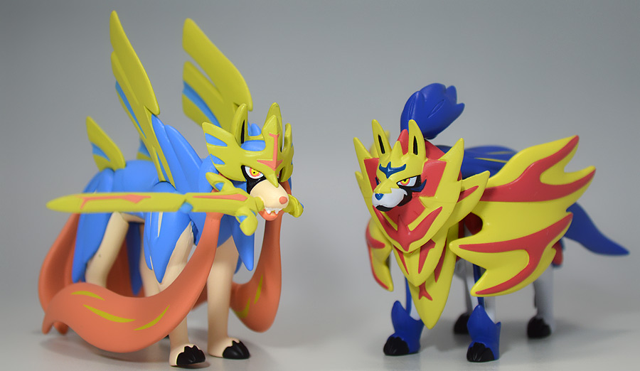 Zacian ของแท้ JP - Monster Collection Takara Tomy [โมเดลโปเกมอน]