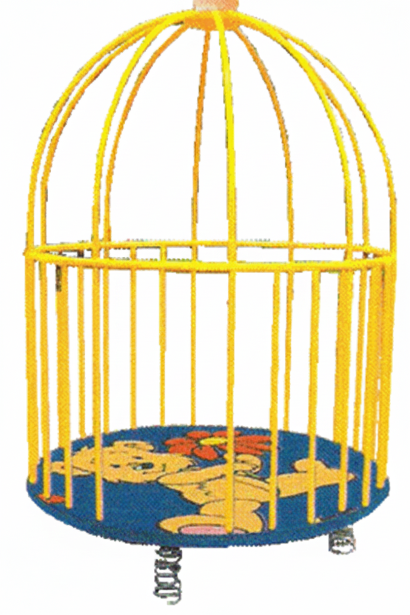 สปริงโยกโดมกลม, เครื่องเล่นสนามกลางแจ้ง , เครื่องเล่นสนามแบบเหล็ก,OutdoorPlayground, ราคาโรงงาน ขนาด 100x100x150 ซม.