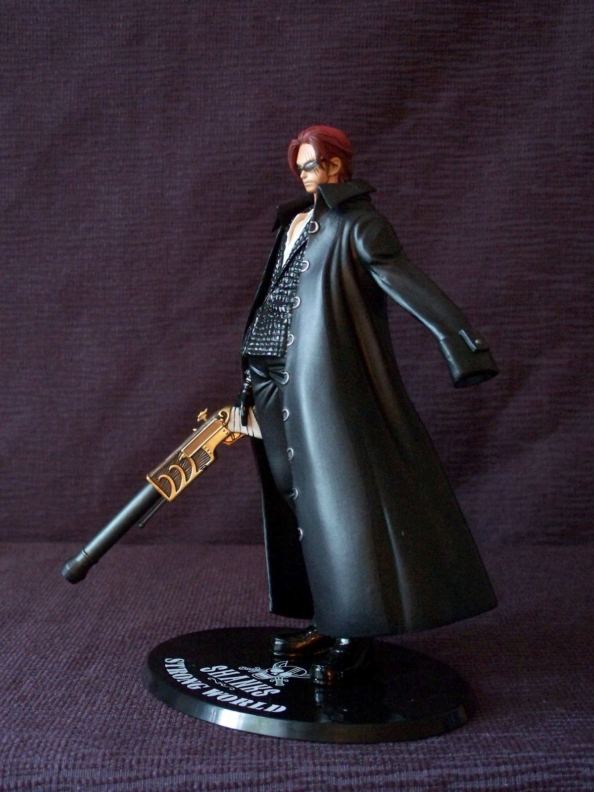 Shanks Strong World ของแท้ JP แมวทอง - Figuarts Zero Bandai [โมเดลวันพีช]