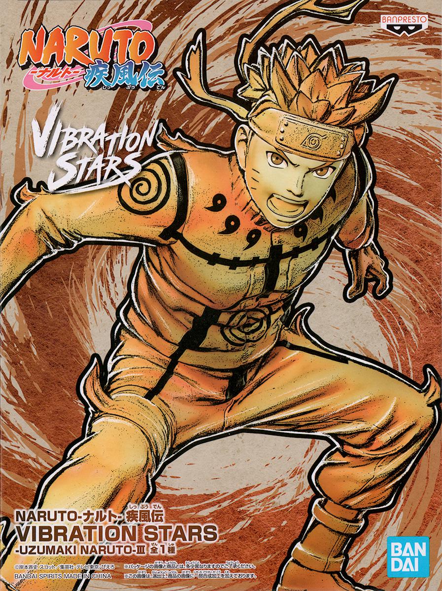 Naruto Nine-Tails Chakra Mode ของแท้ JP - Vibration Stars Banpresto [โมเดลนารูโตะ]