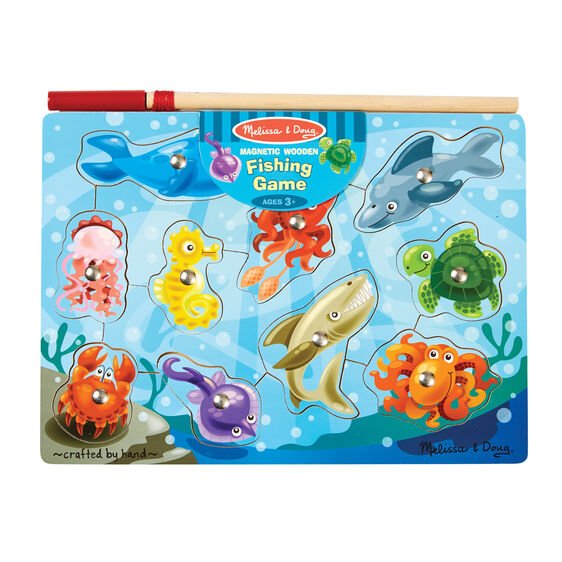 Fishing Magnetic Puzzle Game พัซเซิลแม่เหล็ก ตกปลา บอร์ดเกมแม่เหล็ก, ของเล่นเสริมพัฒนาการ, ของเล่นเด็ก,พร้อมส่ง