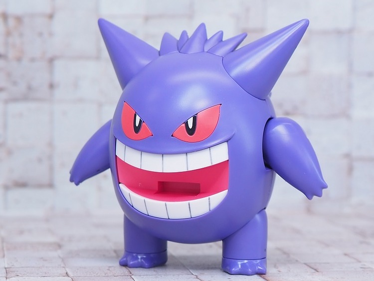 Gengar (แบบประกอบ) ของแท้ JP - Pokemon Plamo Bandai [โมเดลโปเกมอน]