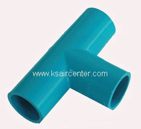 ข้อต่อสามทาง PVC สีฟ้า ขนาด 4 หุน (1/2)