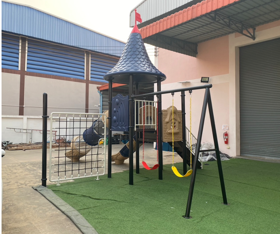 เครื่องเล่นสนามกลางแจ้ง, ชุดโดมปราสาทปีนป่ายชิงช้า ,สไลเดอร์ท่อ, กระดานลื่น,สนามเด็กเล่น ครุภัณฑ์สนามเด็กเล่น, สพฐ,โครงการโรงเรียนประชารัฐ พร้อมส่ง
