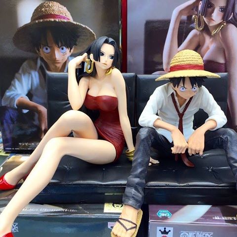 Boa Hancock ของแท้ JP แมวทอง - Creator X Creator Banpresto [โมเดลวันพีช]
