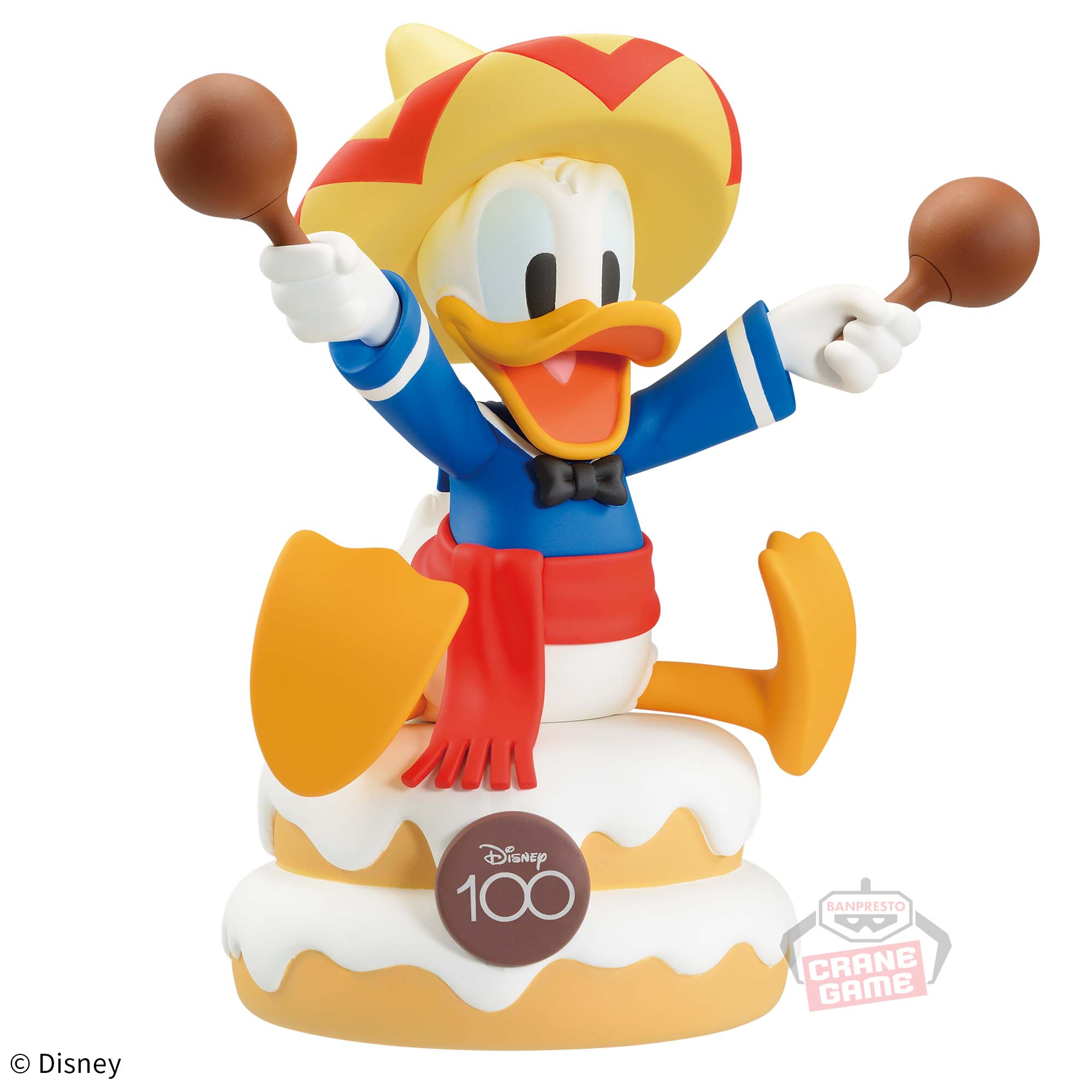 Donald Duck 100th ของแท้ JP - Sofvifigure Banpresto [โมเดล Disney]