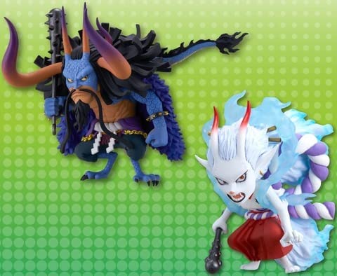Kaido VS Yamato Jump Set ของแท้ JP แมวทอง - WCF Banpresto [โมเดลวันพีช] (2 ตัว)